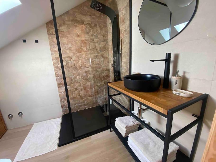 La Loba - Un Pequeno Paraiso A Tu Alcance Villa Fornelos de Montes Luaran gambar